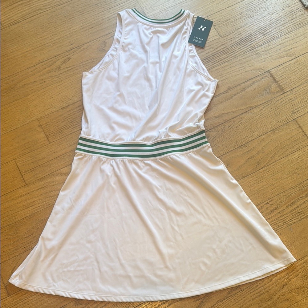Halara White Tennis or Pickleball athletic dress, NWT size medium - Picture 7 of 8
